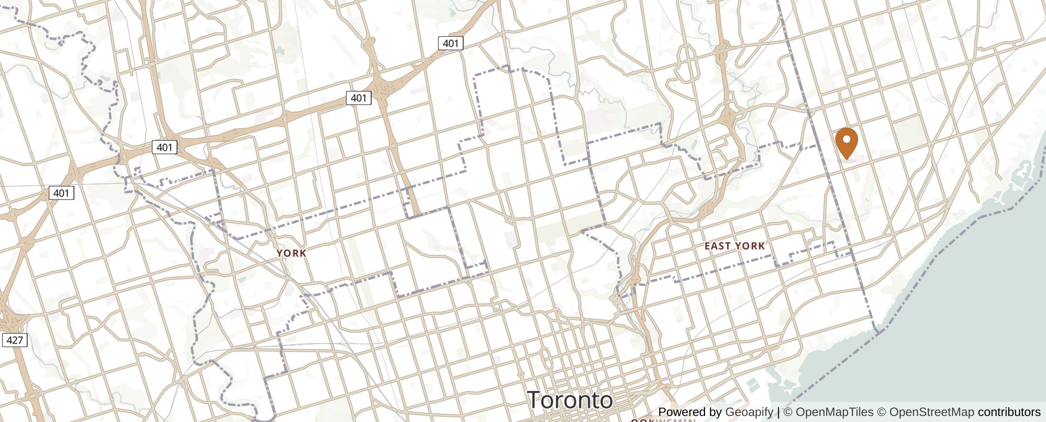 Map of Garden Suites in Toronto: Add a Unit at the Rear of Your Lot